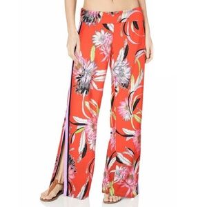 Trina Turk Swimwear Beach Cover Up Floral Pants